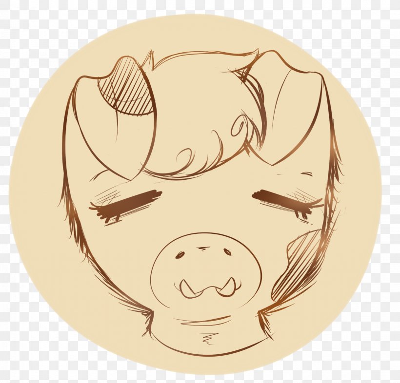 Pig Horse Dog Nose, PNG, 1637x1571px, Pig, Art, Canidae, Carnivoran, Cartoon Download Free