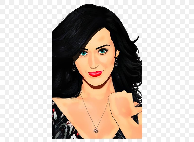 Katy Perry Hair Coloring Black Hair Makeover, PNG, 600x600px, Watercolor, Cartoon, Flower, Frame, Heart Download Free