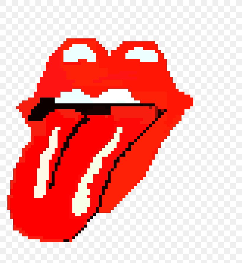 Pixel Art The Rolling Stones, PNG, 790x890px, Pixel Art, Area, Art, Artwork, Cartoon Download Free