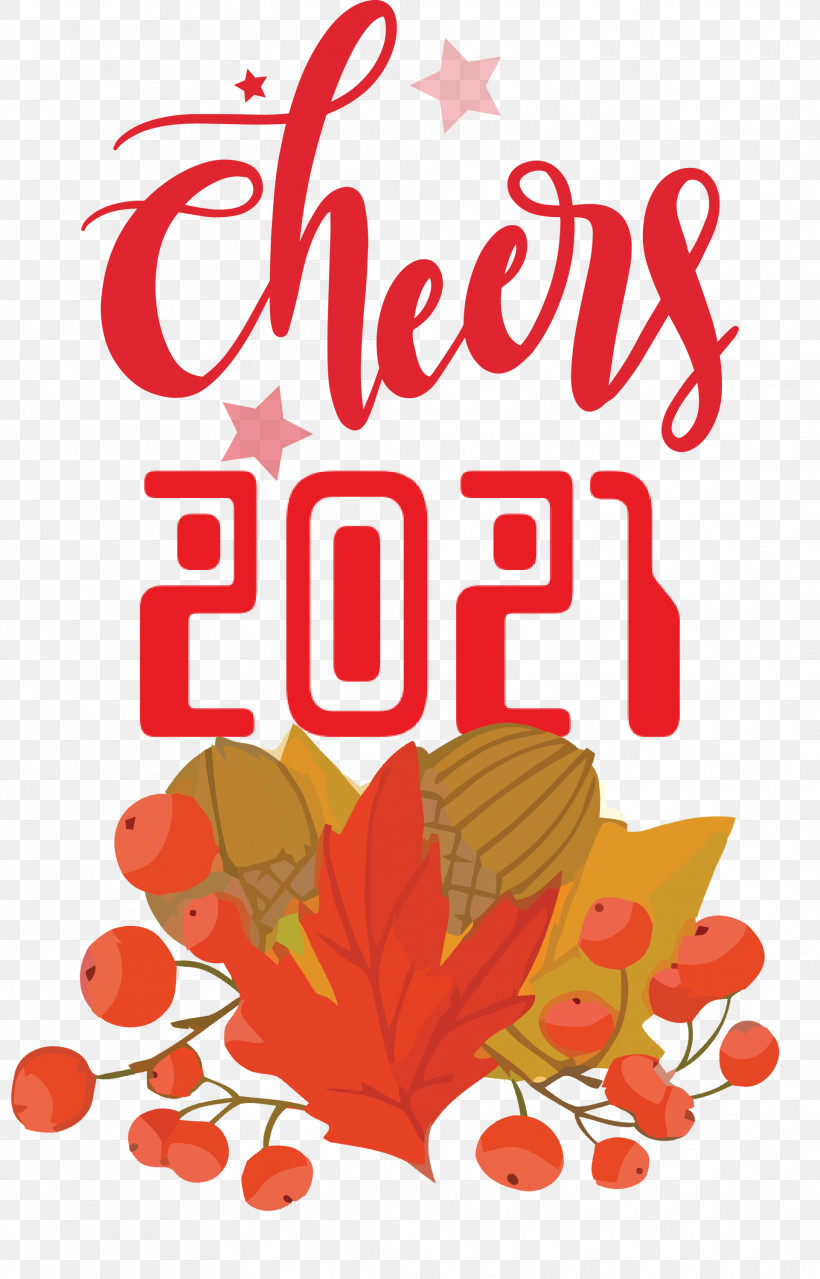 Cheers 2021 New Year Cheers.2021 New Year, PNG, 1922x3000px, Cheers 2021 New Year, Floral Design, Free, Season Download Free