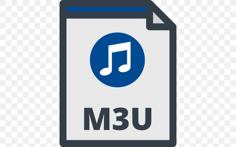 M3U Filename Extension, PNG, 512x512px, Filename Extension, Area, Brand, Doc, Document File Format Download Free