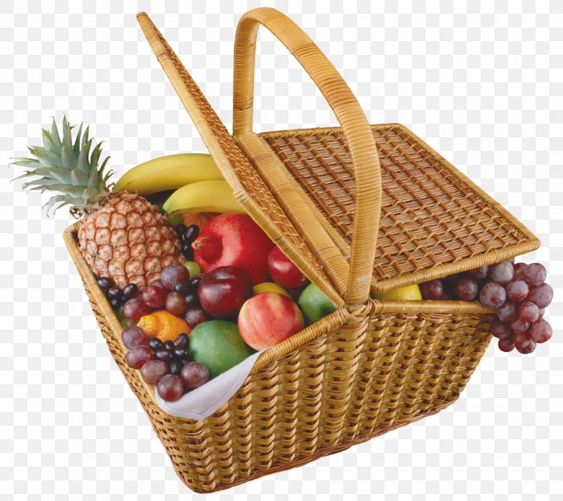 Fruit Picnic Baskets Clip Art, PNG, 1234x1100px, Fruit, Basket, Blueberry, Cherry, Diet Food Download Free