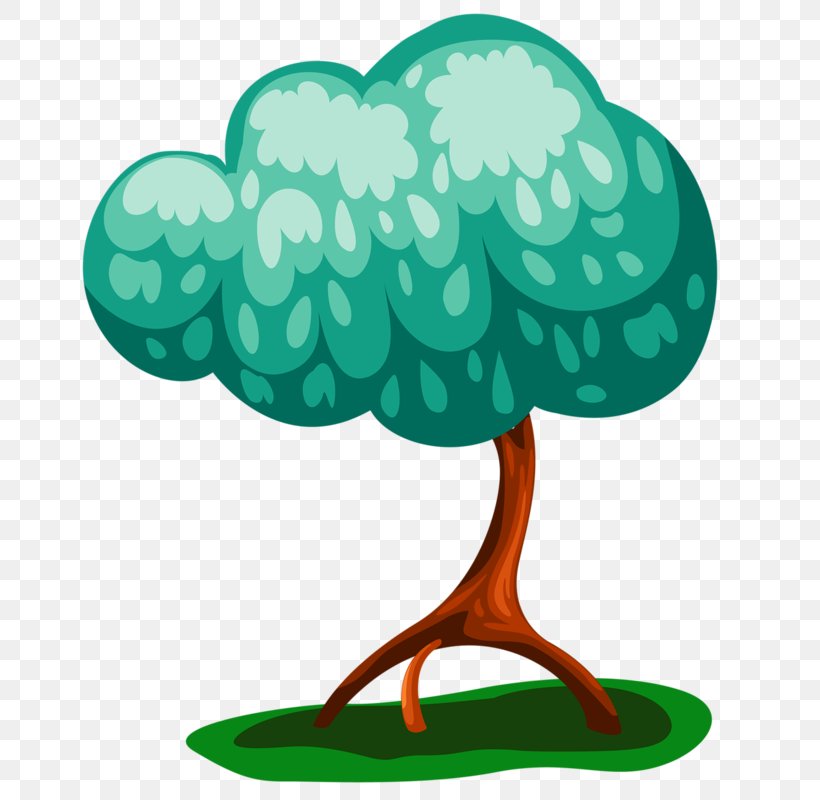 Green Tree, PNG, 717x800px, Tree, Animation, Cartoon, Green, Plant Download Free