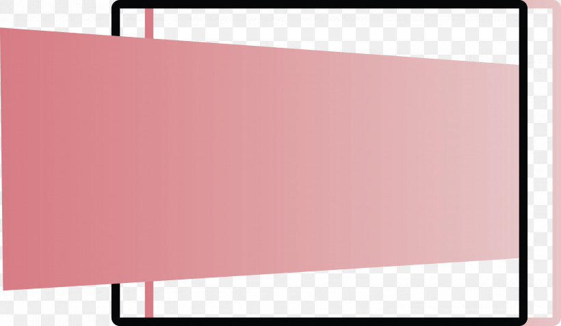 Pink Red Rectangle Line Material Property, PNG, 3000x1747px, Pink, Furniture, Line, Magenta, Material Property Download Free