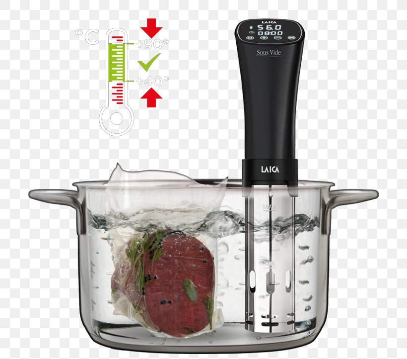 Sous-vide Low-temperature Cooking Food Cuisine, PNG, 722x722px, Sousvide, Blender, Cook, Cooking, Cuisine Download Free