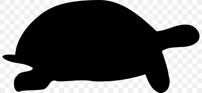 Turtle Silhouette Tortoise Clip Art, PNG, 800x380px, Turtle, Animal, Black, Black And White, Box Turtles Download Free