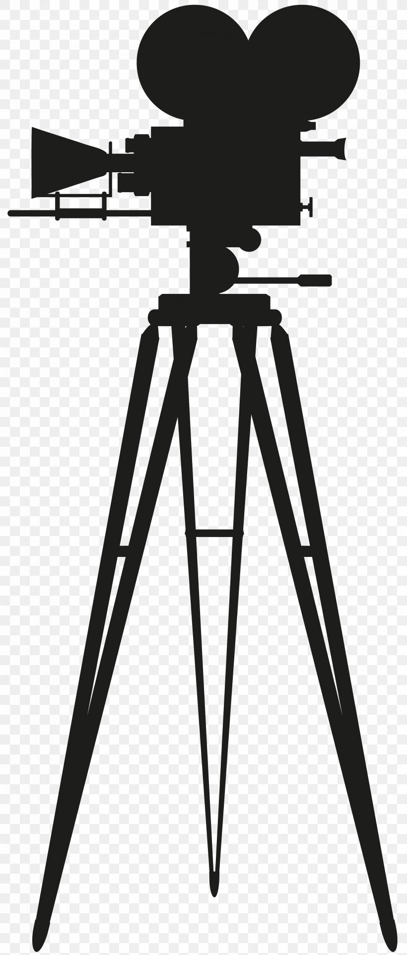 Photographic Film Camera Cinema Clip Art, PNG, 3408x8000px, Photographic Film, Black, Black And White, Camera, Camera Accessory Download Free