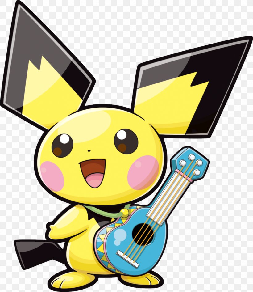 Pikachu Pichu Ukulele Video Games Super Smash Bros. Ultimate, PNG, 1040x1199px, Pikachu, Animation, Cartoon, Entei, Guitar Download Free