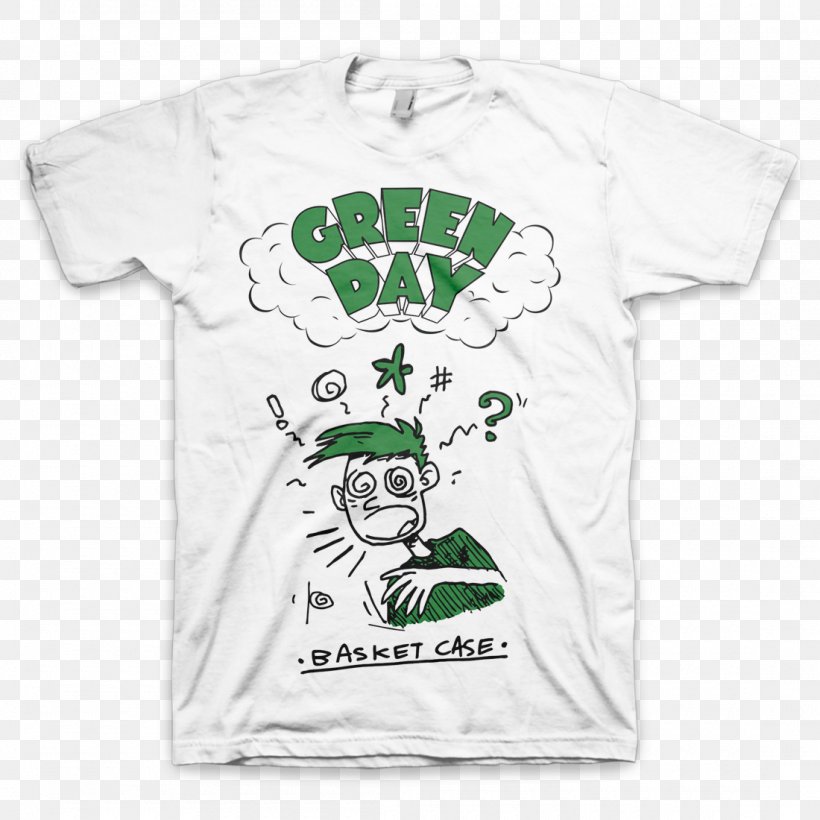 T-shirt Green Day Merchandising Dookie, PNG, 1100x1100px, Tshirt, Basket Case, Billie Joe Armstrong, Brand, Clothing Download Free
