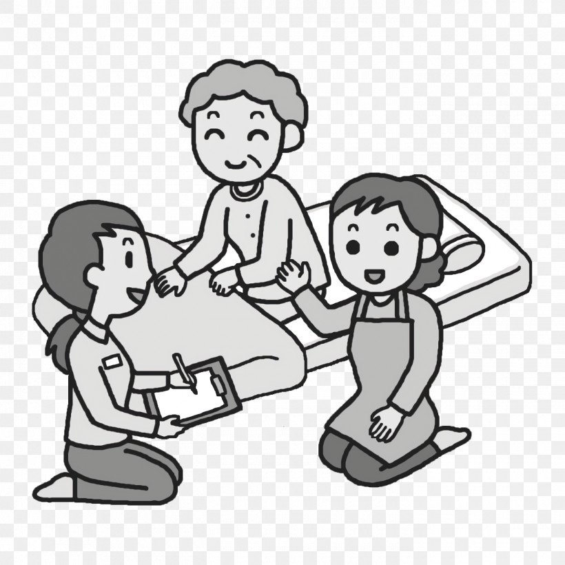 Care Worker, PNG, 1400x1400px, Care Worker, Cartoon, Human, Line Art, Shoe Download Free