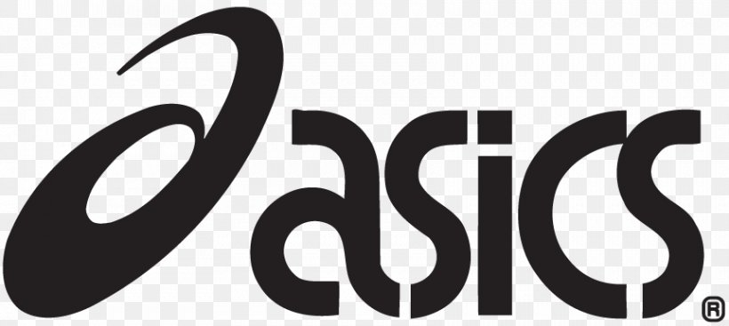Logo ASICS Brand Clothing Trademark, PNG, 861x386px, Logo, Asics, Black And White, Brand, Clothing Download Free