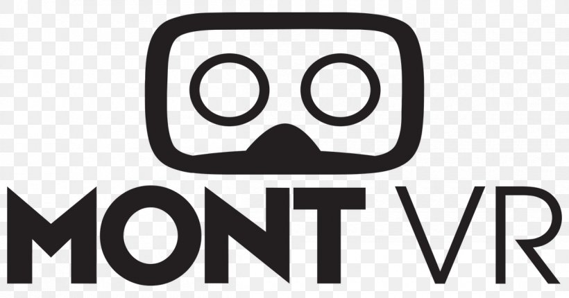 MontVR Saint-Denis Logo Virtual Reality MontVR Trois-Rivières Trademark, PNG, 1200x630px, Logo, Area, Black And White, Brand, Eyewear Download Free