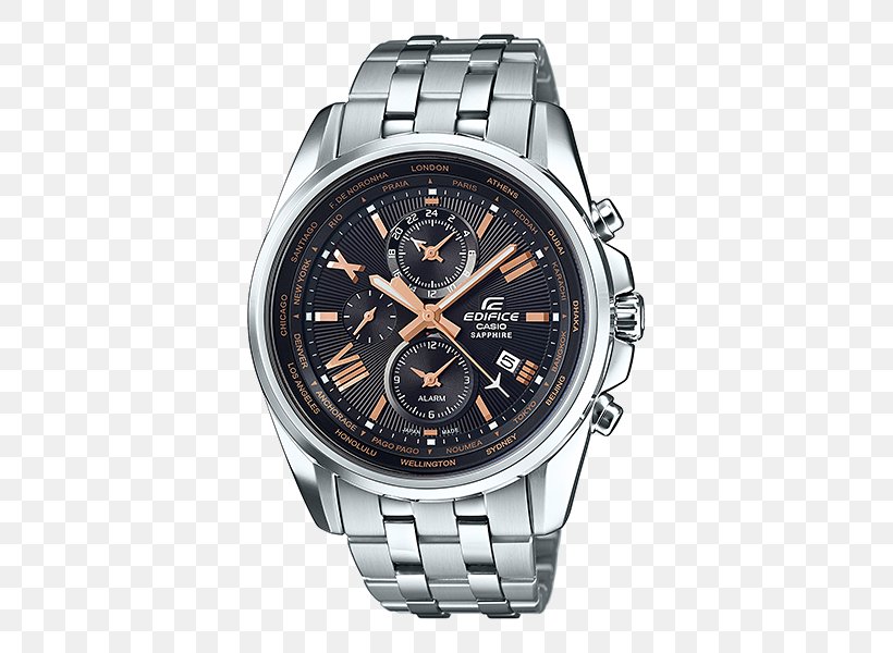 Casio Edifice Watch G-Shock Chronograph, PNG, 500x600px, Casio Edifice, Analog Watch, Brand, Casio, Chronograph Download Free