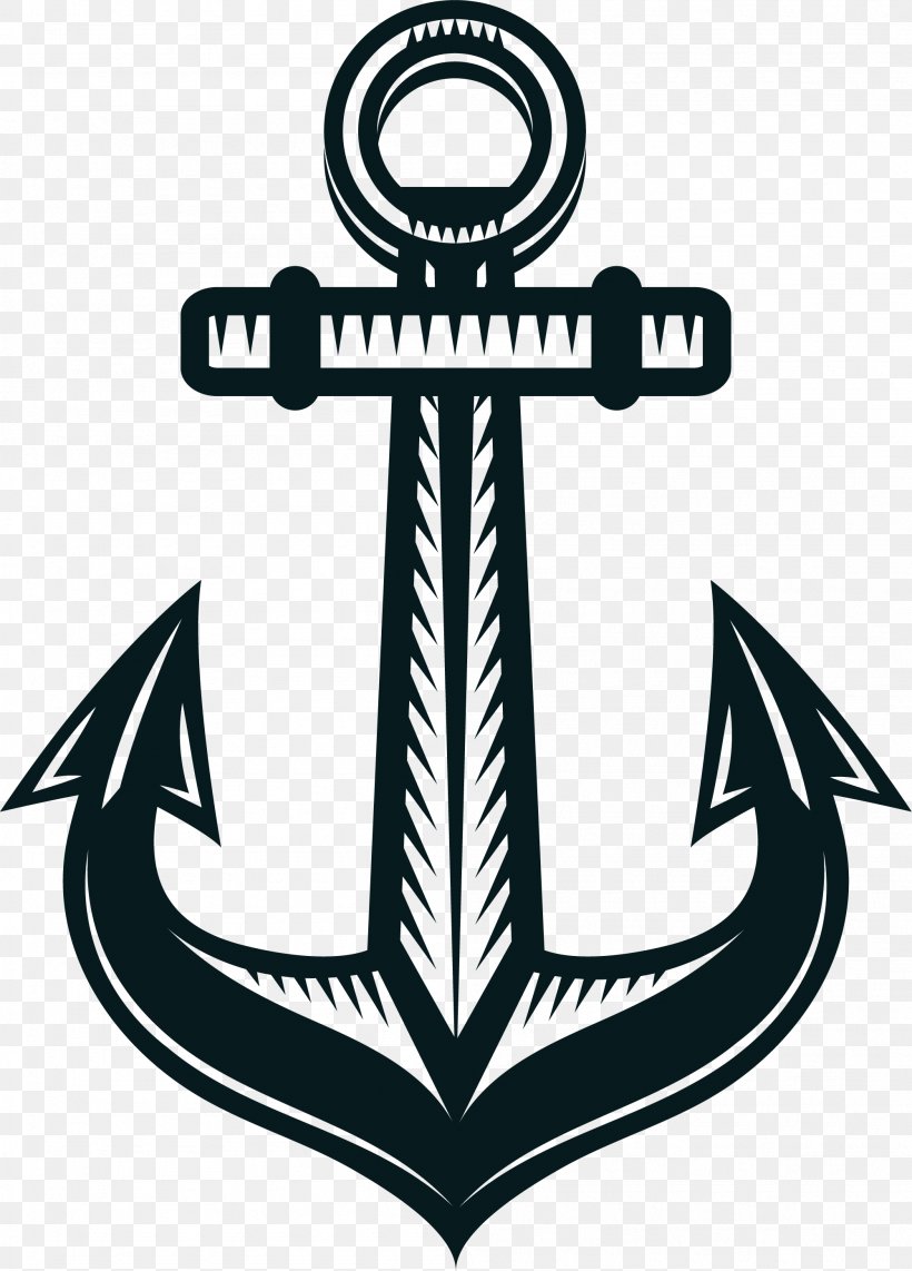 Anchor Ship Watercraft Clip Art, PNG, 2001x2788px, Anchor, Black And White, Boat, Boat Anchor, Brand Download Free