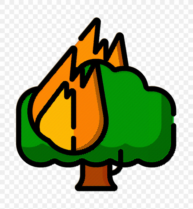 Climate Change Icon Burning Tree Icon Forest Fire Icon, PNG, 1144x1234px, Climate Change Icon, Forest Fire Icon, Green, Line, Yellow Download Free