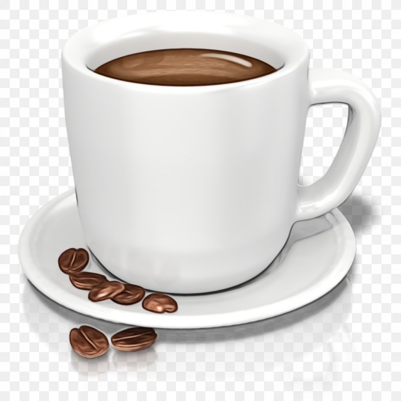 Coffee Cup Cuban Espresso Tea, PNG, 1024x1024px, Coffee Cup, Americano, Cafe, Caffeine, Cappuccino Download Free