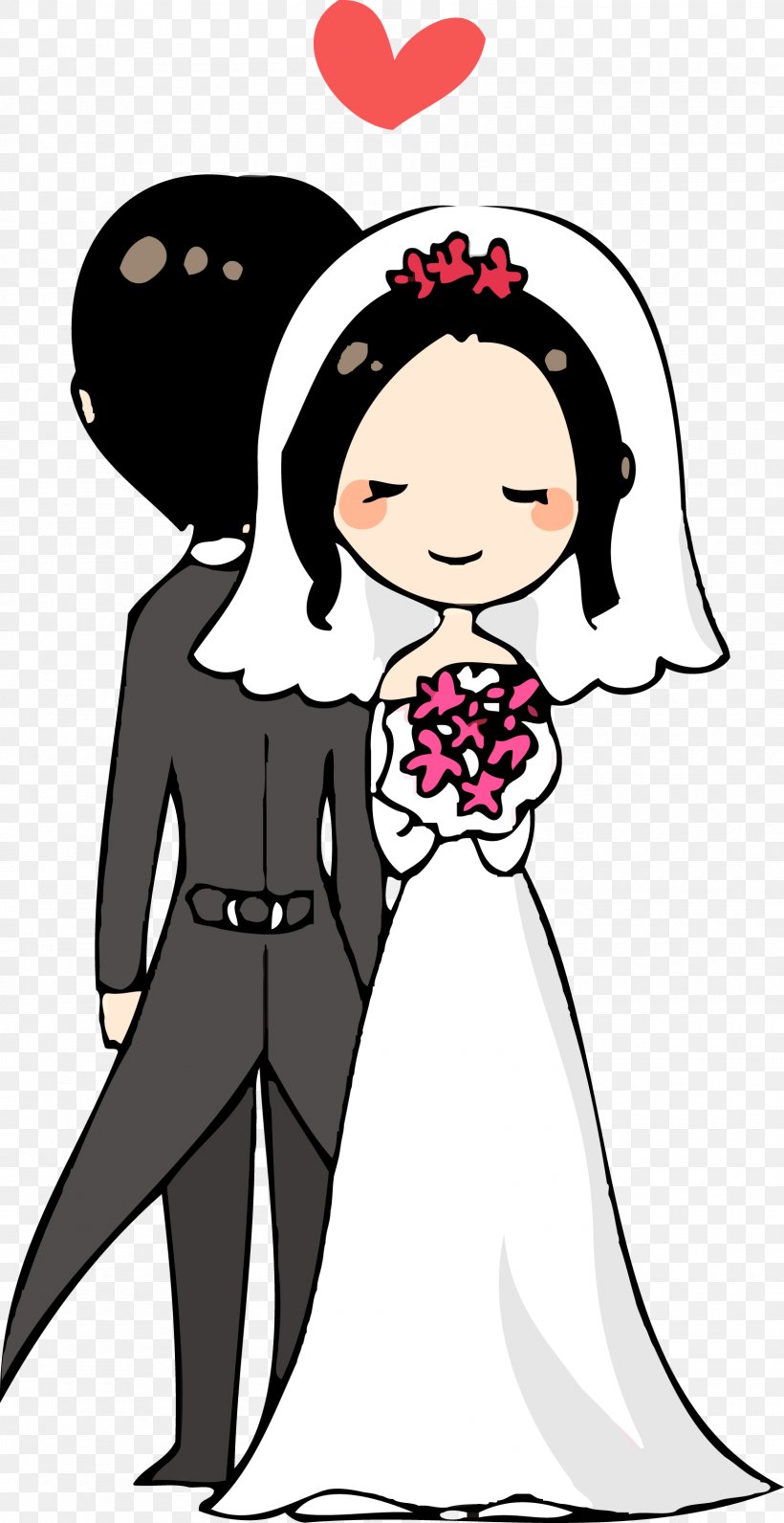 Couple Woman Clip Art, PNG, 1600x3108px, Watercolor, Cartoon, Flower, Frame, Heart Download Free