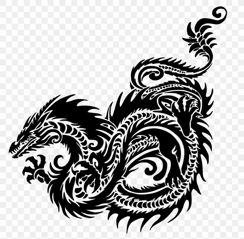Fire Breathing Dragon, PNG, 2057x2019px, Black And White, Blackandwhite, Dragon, Drawing, Fire Breathing Download Free