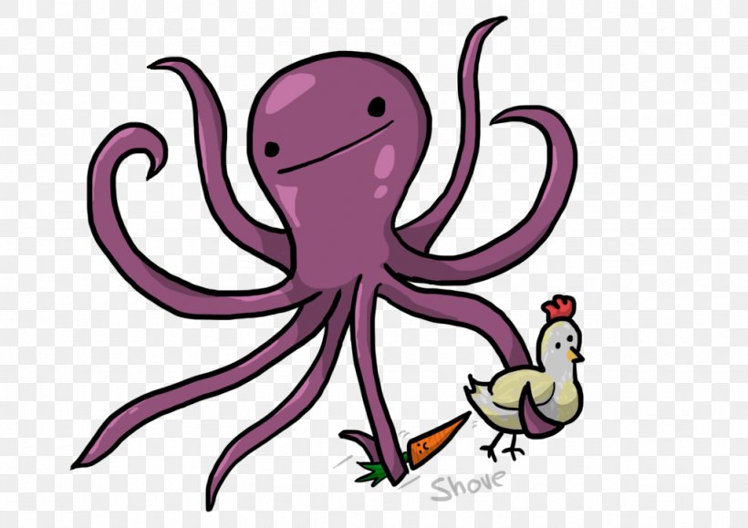 Octopus Cartoon 14 February Clip Art, PNG, 1024x724px, Octopus, Animal Figure, Art, Artist, Artwork Download Free