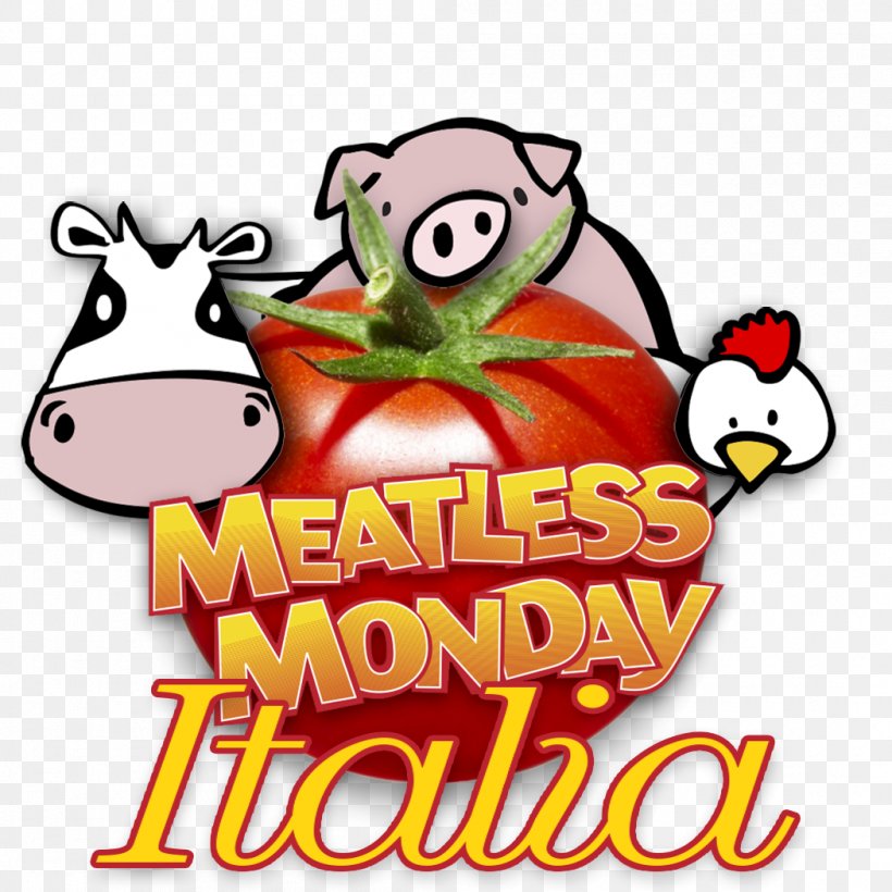 Cartoon Meatless Monday Clip Art, PNG, 1050x1050px, Cartoon, Area, Artwork, Food, Logo Download Free