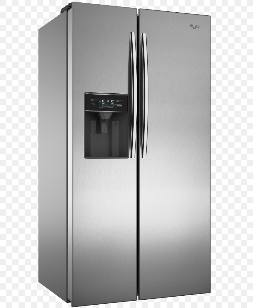 Refrigerator Whirlpool Corporation Freezers Auto-defrost Refrigeration, PNG, 580x1000px, Refrigerator, Autodefrost, Clothes Dryer, Dishwasher, Freezers Download Free