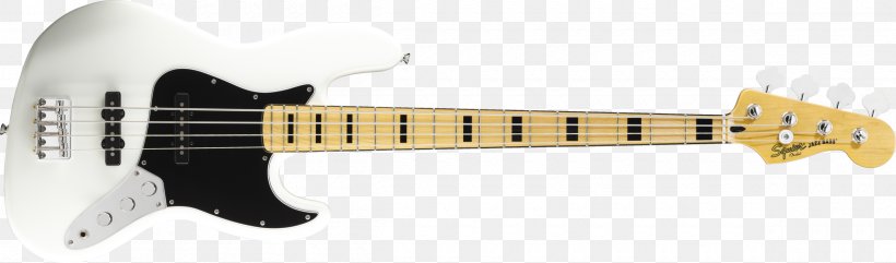 Squier Vintage Modified '70s Jazz Electric Bass Bass Guitar Fender Jazz Bass Fender Squier Vintage Modified Jazz Bass, PNG, 2400x707px, Watercolor, Cartoon, Flower, Frame, Heart Download Free