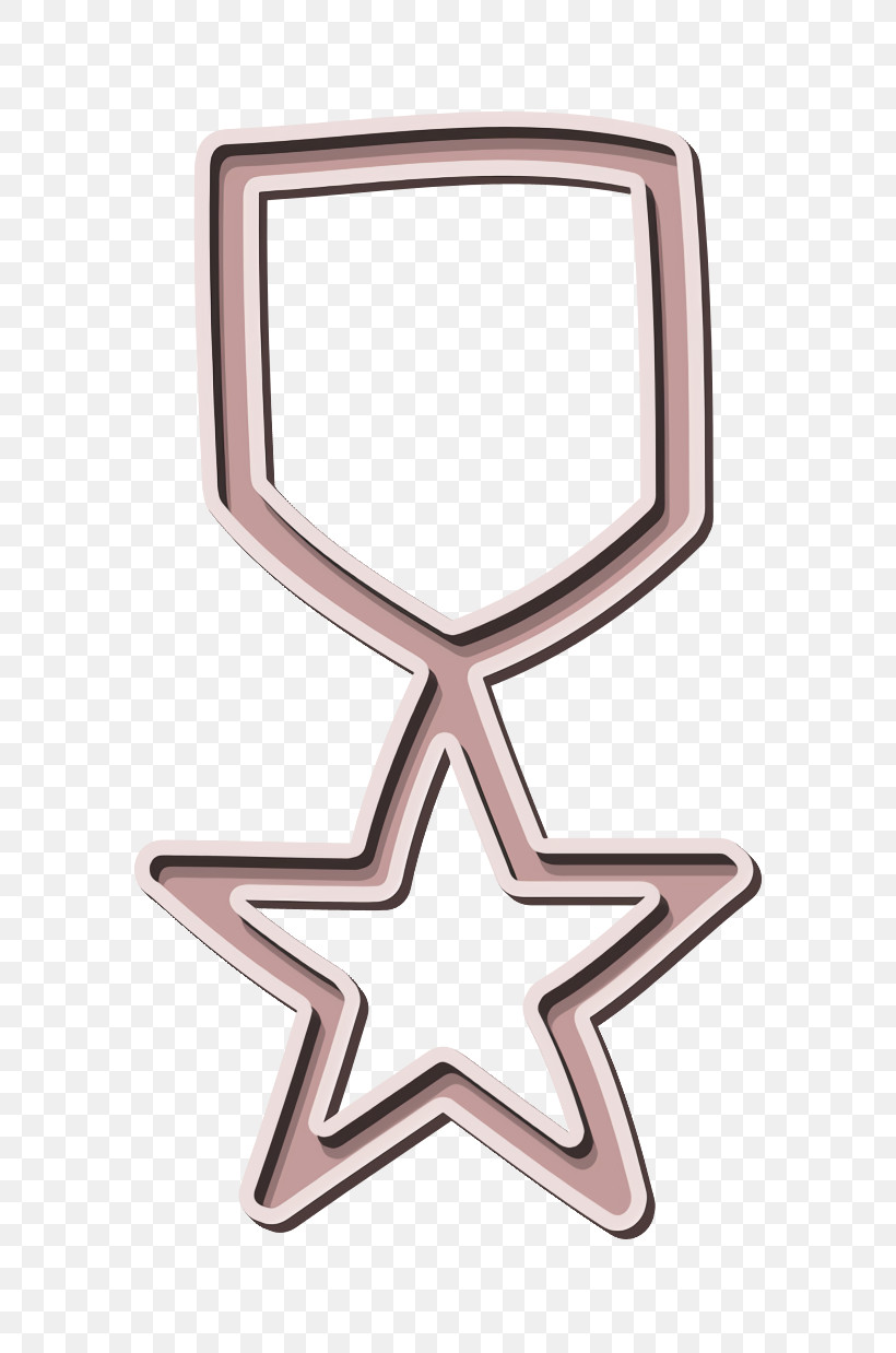 War Icon Hand Drawn Icon Star Badge Hand Drawn Outline Icon, PNG, 692x1238px, War Icon, Ebay, Gold, Hand Drawn Icon, Necklace Download Free