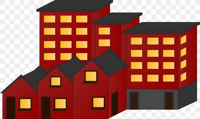 Apartment Building Clip Art, PNG, 2400x1428px, Apartment, Architecture, Building, Elevation, Facade Download Free