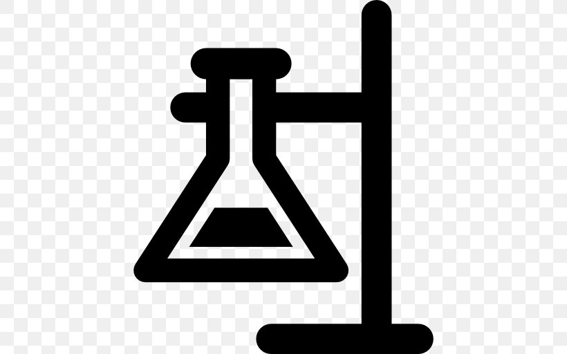 Laboratory Flasks Erlenmeyer Flask, PNG, 512x512px, Laboratory Flasks, Area, Black And White, Brand, Chemistry Download Free