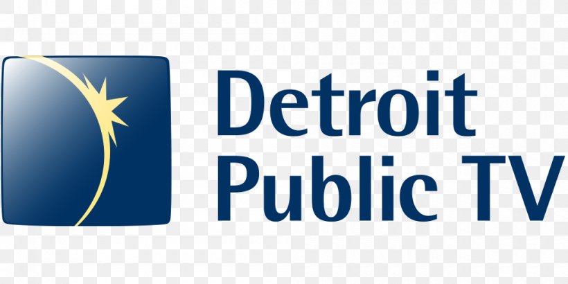 Logo Detroit Public Television WTVS, PNG, 1000x500px, Logo, Banner, Blue, Brand, Detroit Download Free