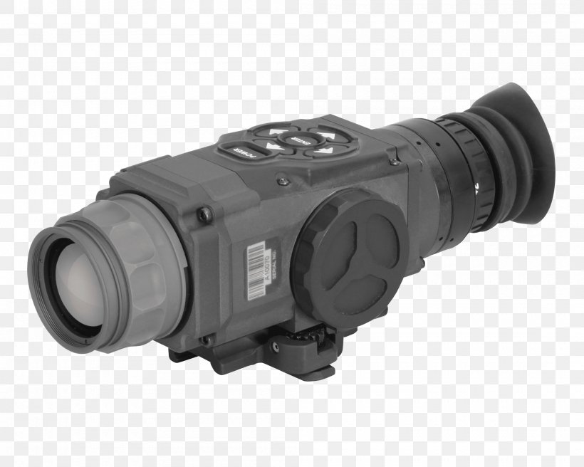 Thermal Weapon Sight Telescopic Sight American Technologies Network Corporation Night Vision Device Optics, PNG, 2000x1600px, Thermal Weapon Sight, Binoculars, Camera Lens, Firearm, Hardware Download Free