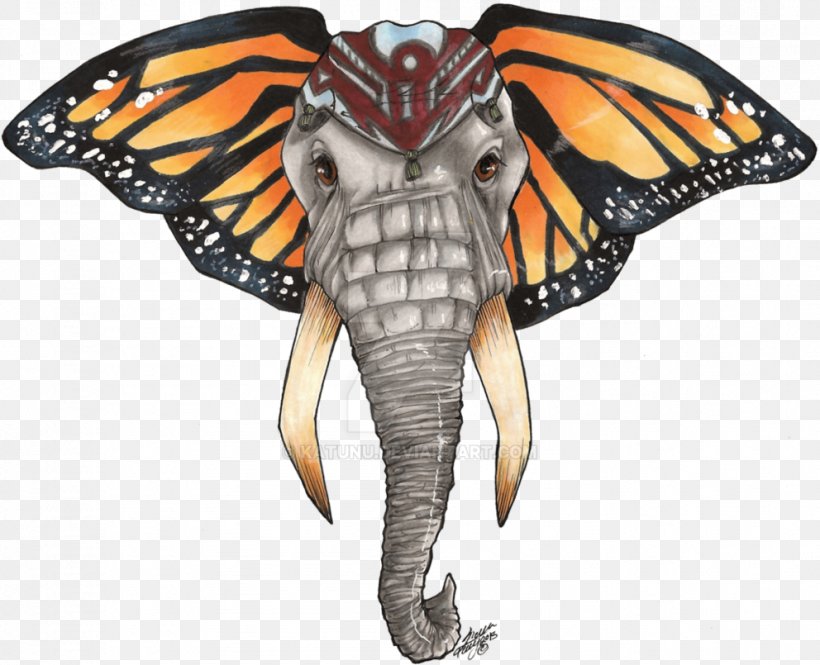 Monarch Butterfly Insect Elephants Drawing, PNG, 992x805px, Monarch Butterfly, Arthropod, Brushfooted Butterflies, Butterflies And Moths, Butterfly Download Free