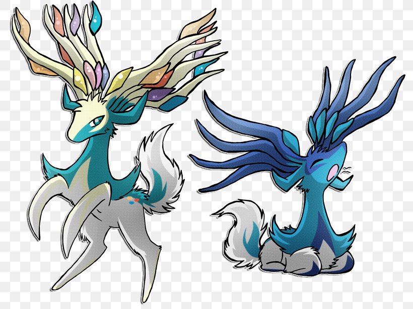 Pokémon X And Y Xerneas And Yveltal Pokémon Omega Ruby And Alpha Sapphire Groudon, PNG, 800x614px, Xerneas And Yveltal, Antler, Arceus, Art, Artwork Download Free