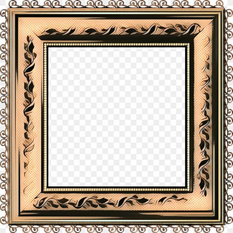 Retro Frame Frame, PNG, 1024x1021px, Pop Art, Decorative Arts, Digital Photo Frame, Gold Ornate Frame, Interior Design Download Free