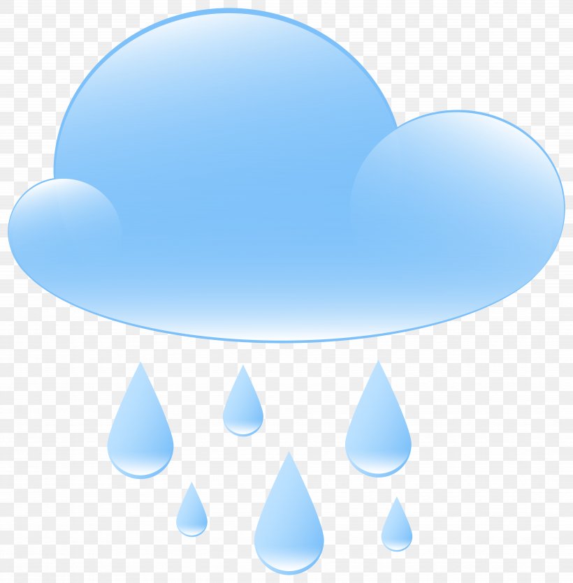 Cloud Rain Weather Clip Art, PNG, 7854x8000px, Cloud, April Shower, Azure, Blue, Heart Download Free