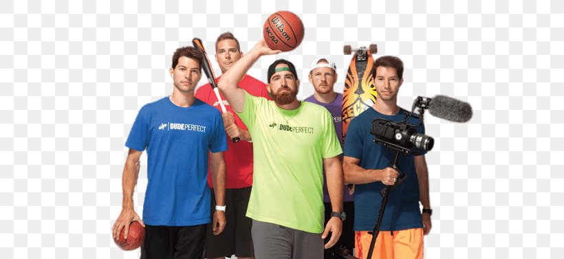 Dude Perfect YouTuber Sport Entertainment, PNG, 670x377px, Dude Perfect, Community, Core Group, Entertainment, Leisure Download Free
