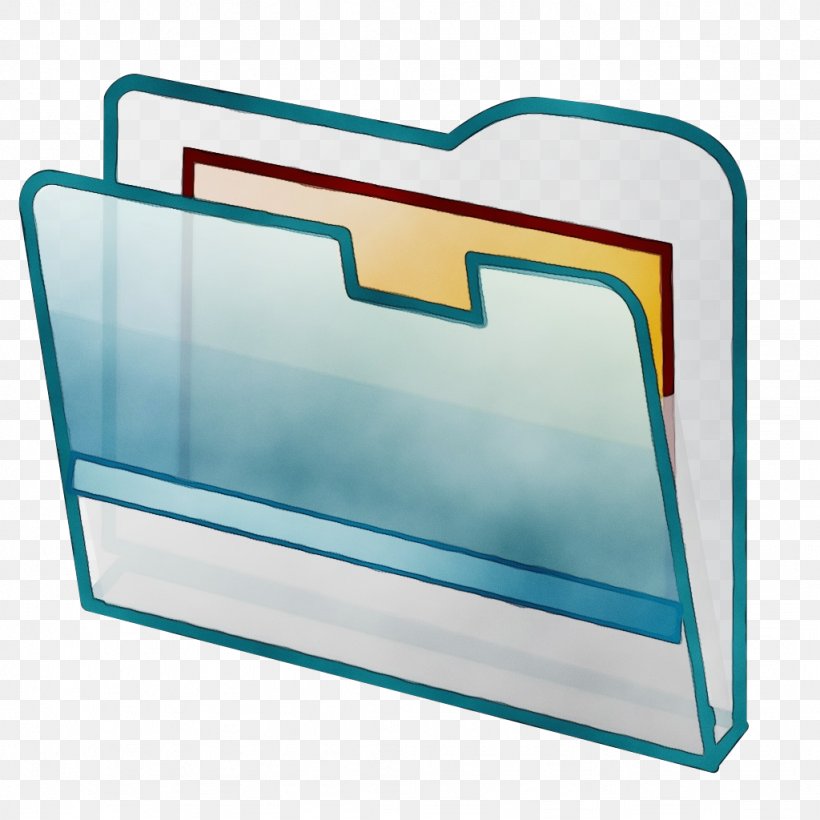 Turquoise Line Folder Clip Art Rectangle, PNG, 1024x1024px, Watercolor, Folder, Paint, Rectangle, Turquoise Download Free