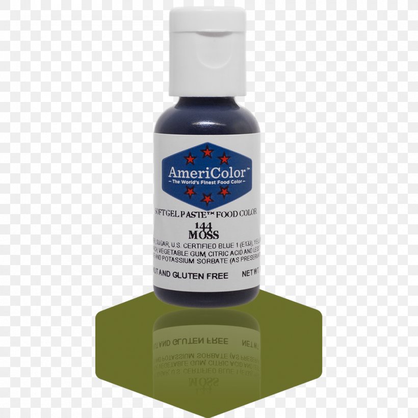 AmeriColor Corp. Food Coloring Liquid Paste, PNG, 1000x1000px, Americolor Corp, Bottle, Color, Coral, Food Download Free