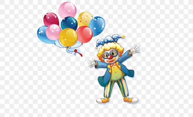 Clown Cartoon Illustration, PNG, 1068x647px, Clown, Balloon, Cartoon, Circus, Model Sheet Download Free