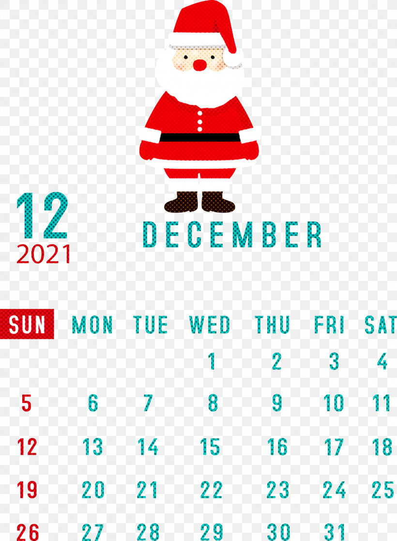 December 2021 Printable Calendar December 2021 Calendar, PNG, 2200x2997px, December 2021 Printable Calendar, Behavior, Calendar System, Character, Christmas Day Download Free