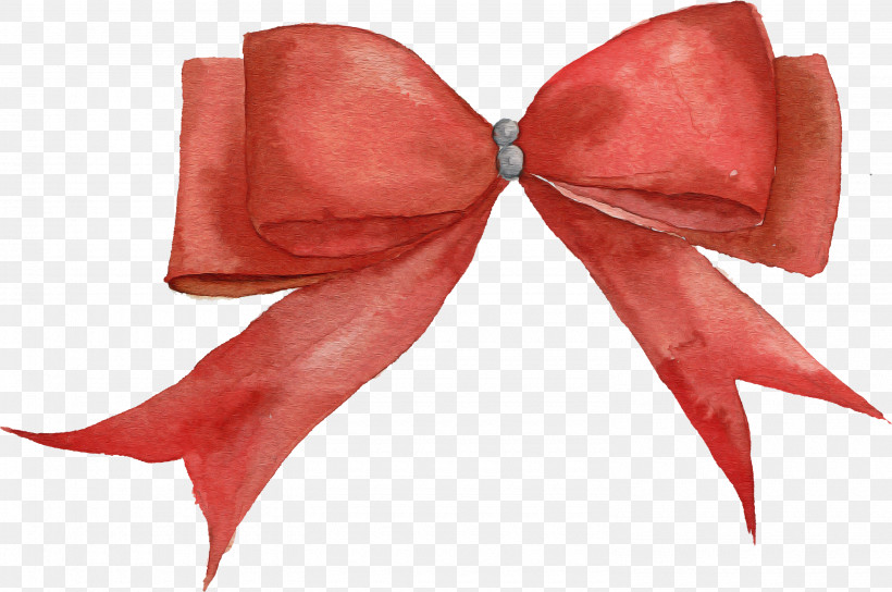 Red Ribbon Pink Carmine, PNG, 2980x1978px, Red, Carmine, Pink, Ribbon Download Free