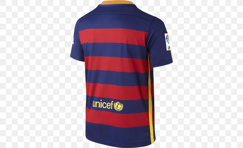 2015–16 FC Barcelona Season T-shirt Jersey Nike, PNG, 500x500px, Fc Barcelona, Active Shirt, Brand, Clothing, Electric Blue Download Free
