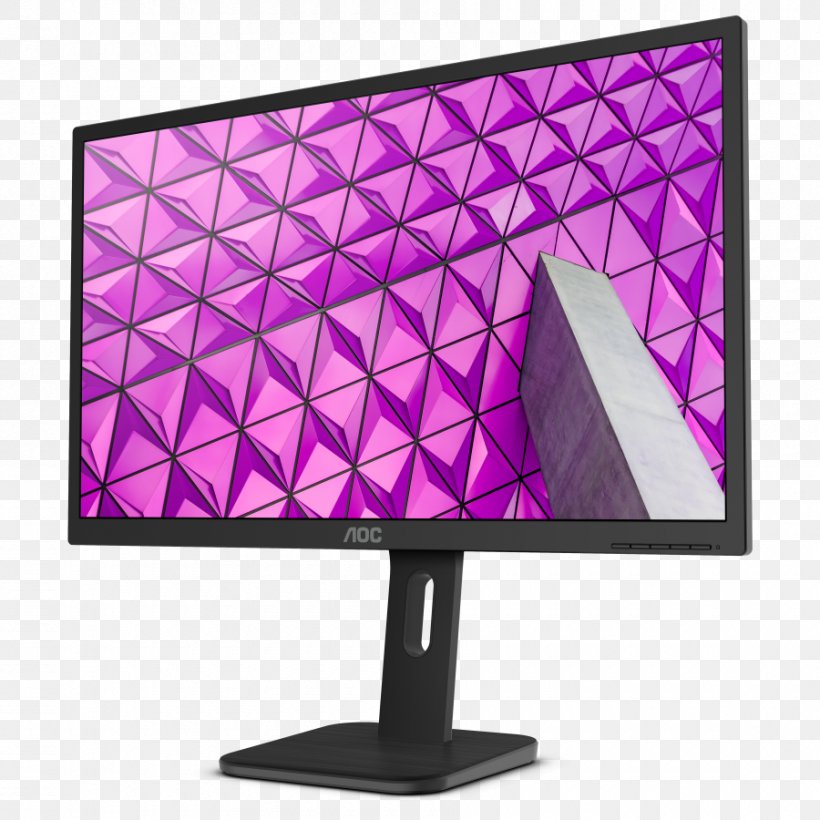 Computer Monitors AOC International Liquid-crystal Display IPS Panel Display Device, PNG, 900x900px, Computer Monitors, Aoc International, Computer Monitor, Computer Monitor Accessory, Digital Visual Interface Download Free