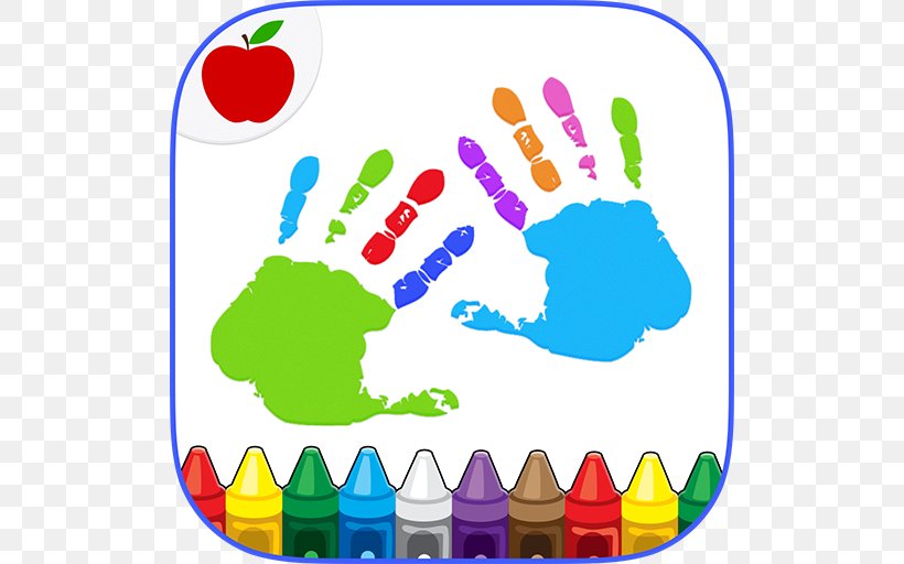 Kids Finger Painting Coloring Child Art Coloring Book Fingerpaint, PNG, 512x512px, Kids Finger Painting Coloring, Area, Art, Art Game, Artist Download Free