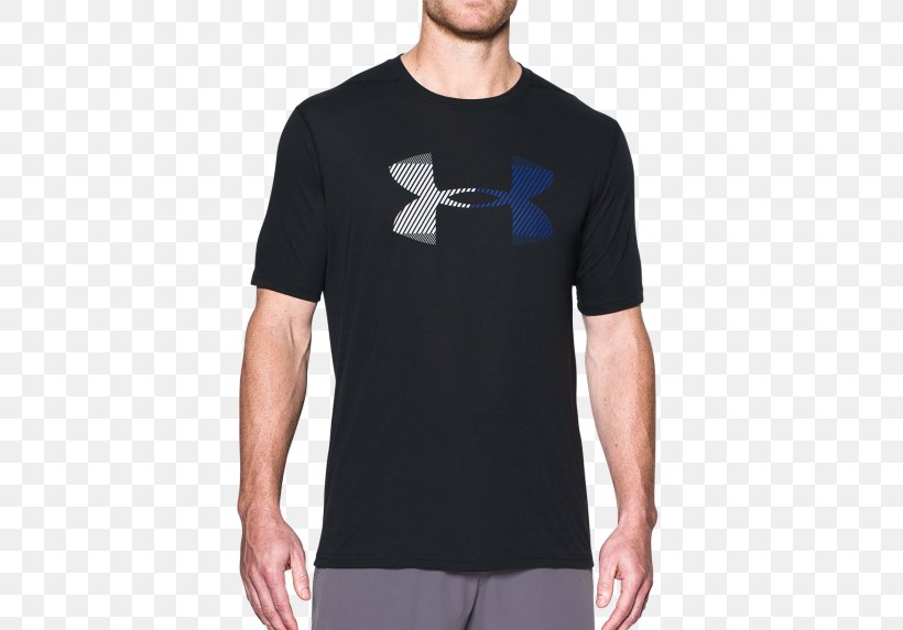 T-shirt Under Armour Shoe Clothing, PNG, 636x572px, Tshirt, Active Shirt, Black, Blue, Clothing Download Free