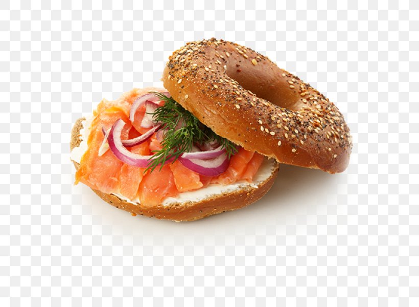 Bagel Smoked Salmon Lox Breakfast Sandwich, PNG, 600x600px, Bagel, American Food, Bagel And Cream Cheese, Baked Goods, Bread Download Free