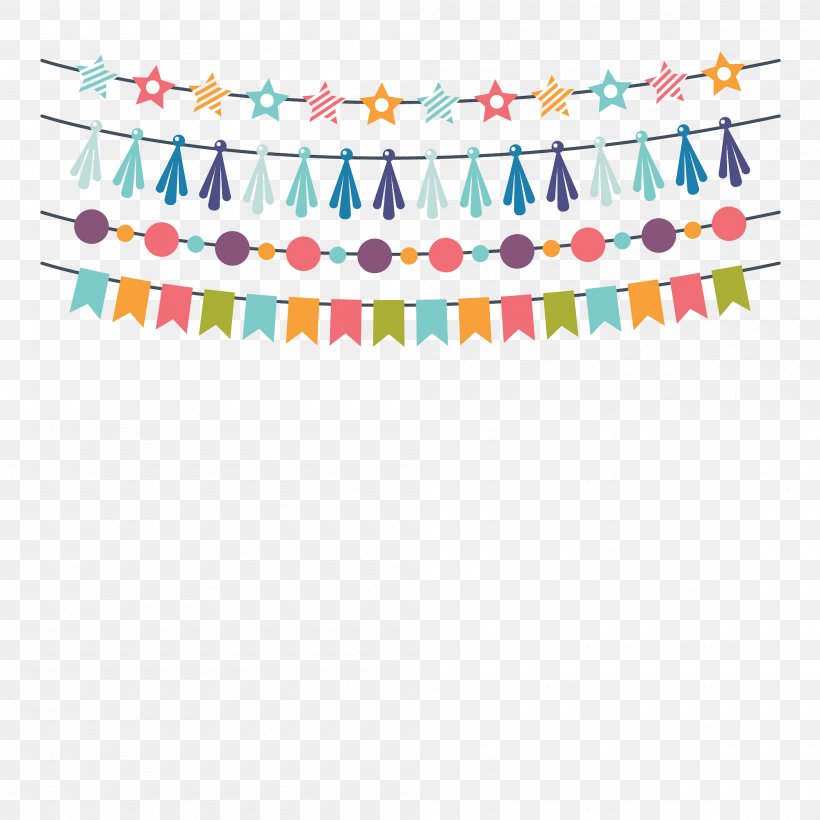 Clip Art Birthday Garland Party, PNG, 2000x2000px, Birthday, Area, Bunting, Convite, Feestversiering Download Free