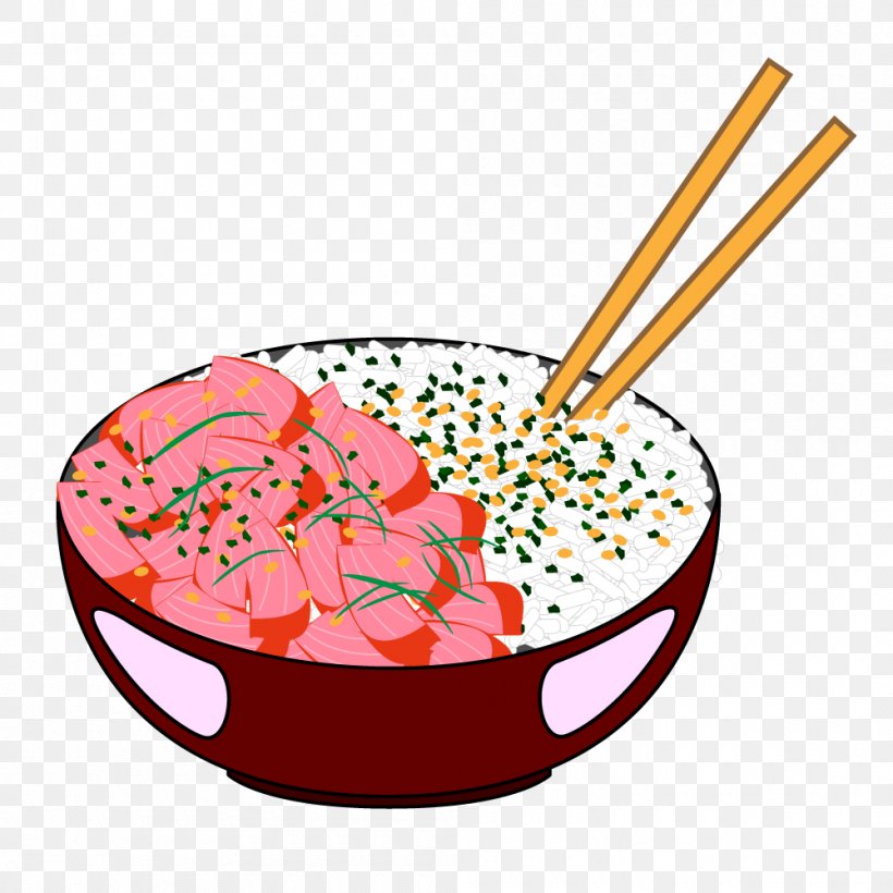 Poke Cuisine Of Hawaii Bowl Sushi Rice, PNG, 1000x1000px, Poke, Bowl, Cooking, Cookware And Bakeware, Cuisine Download Free