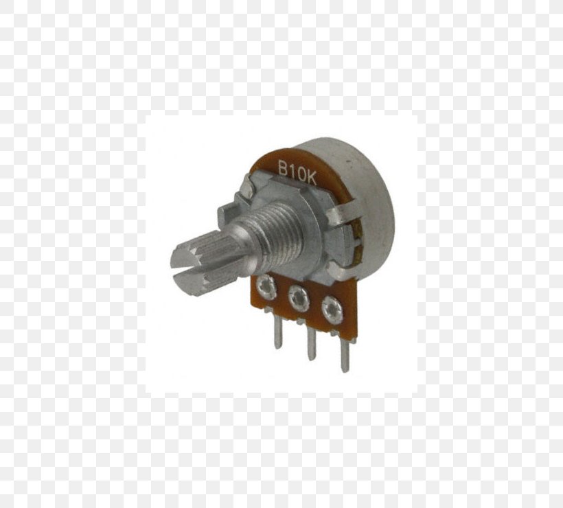Potentiometer Electronics Resistor Sensor Transistor, PNG, 740x740px, Potentiometer, Arduino, Audio, Breadboard, Circuit Component Download Free