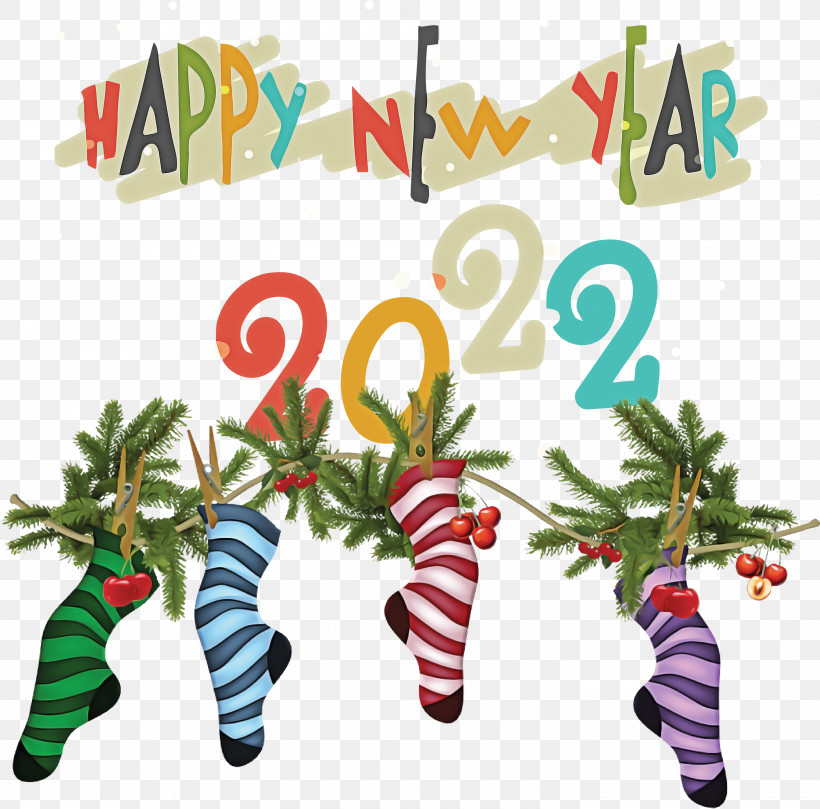2022 Happy New Year 2022 New Year, PNG, 3000x2961px, New Year, Befana, Christmas Day, Christmas Stocking, Cover Art Download Free